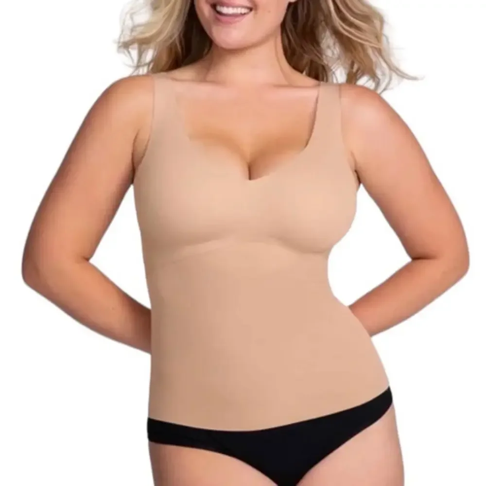 Honeylove LiftWear Shapewear Sand Nude Cami Tank Top Size XL - Picture 1 of 11